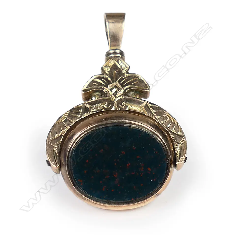 A 10ct gold spinner, Image 1++