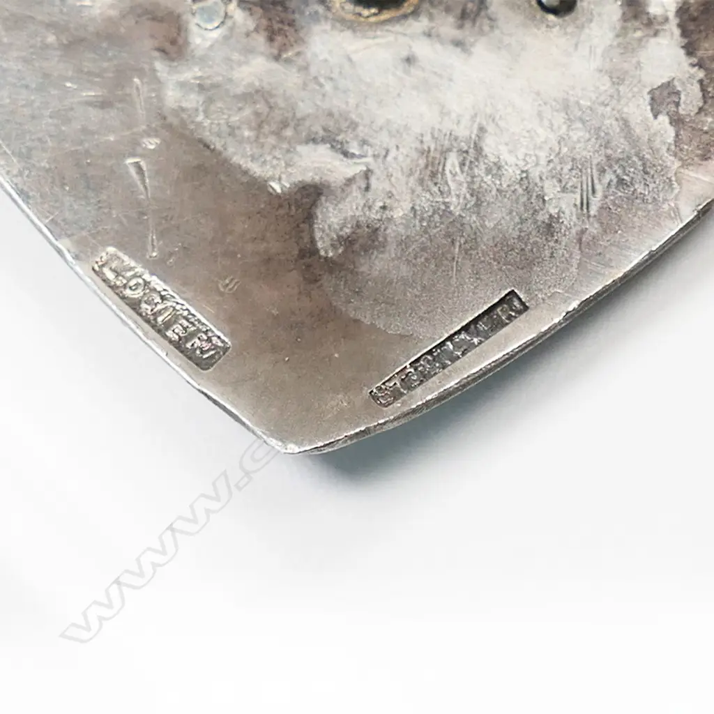 A New Zealand silver Louis Augustus Ogier (1869-1950) Arts and Crafts Pendant, Image 1++