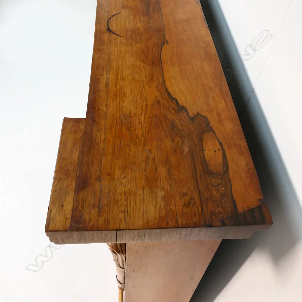A 19thC rosewood bookcase, Image 1++