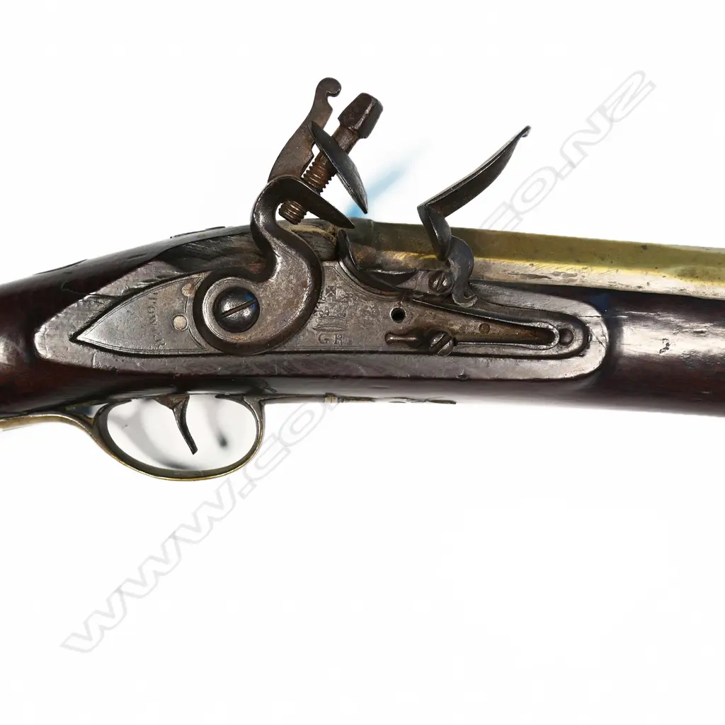 A c.1800 brass barreled 'Tower' blunderbuss, Image 1++