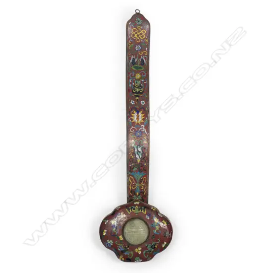 A Chinese cloisonne Ruyi Sceptre,