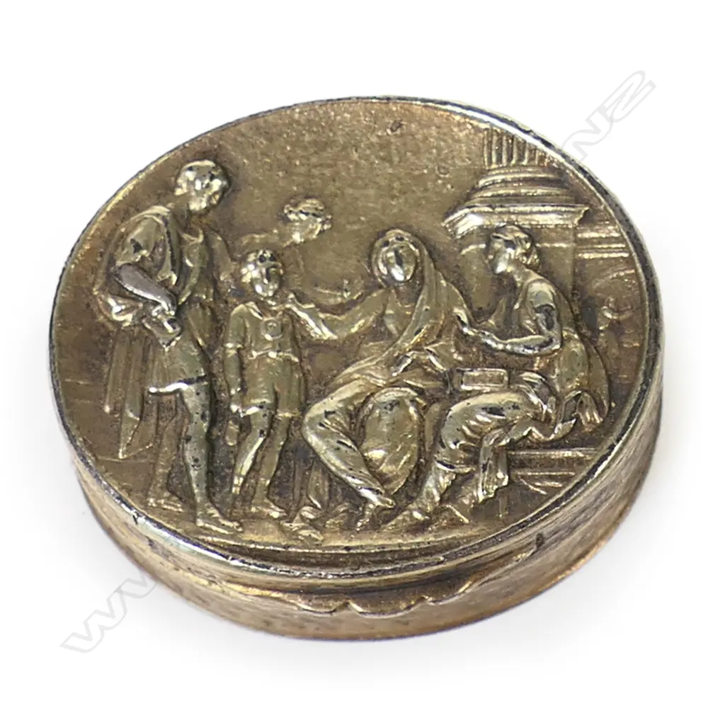 A George III silver vinaigrette, Image 1++