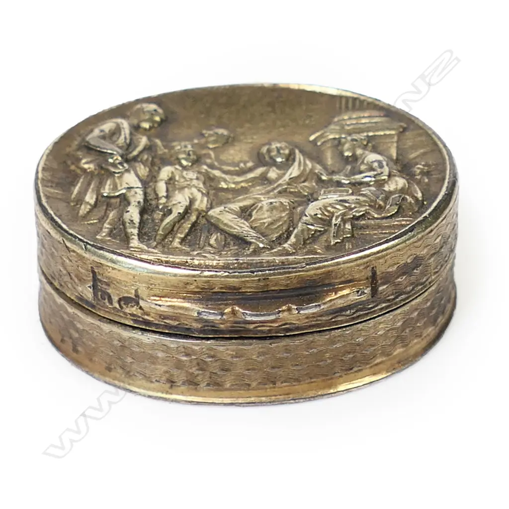 A George III silver vinaigrette, Image 1++