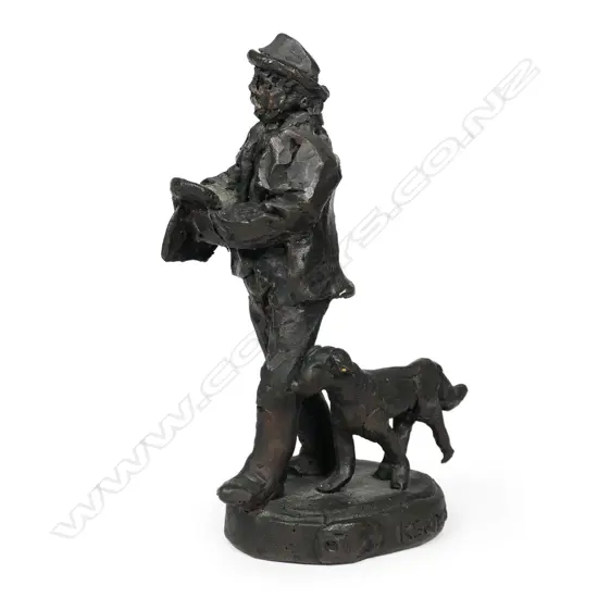 Ken Kendall (1928-2012) 'Man and Dog',