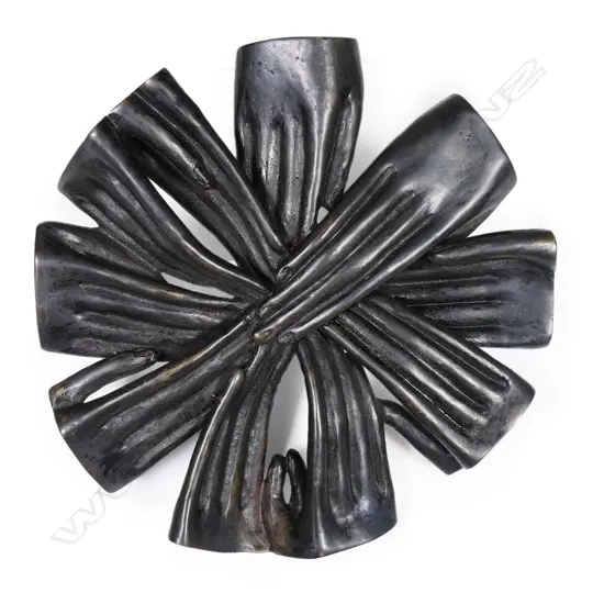 Marté Szirmay (NZ 1946-) 'Connected 2003' (aka Keeping in Touch),