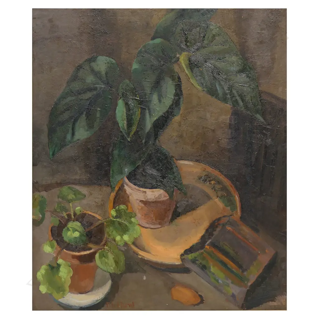 Francis Irwin Hunt (NZ 1890-1981) untitled still life, Image 1++