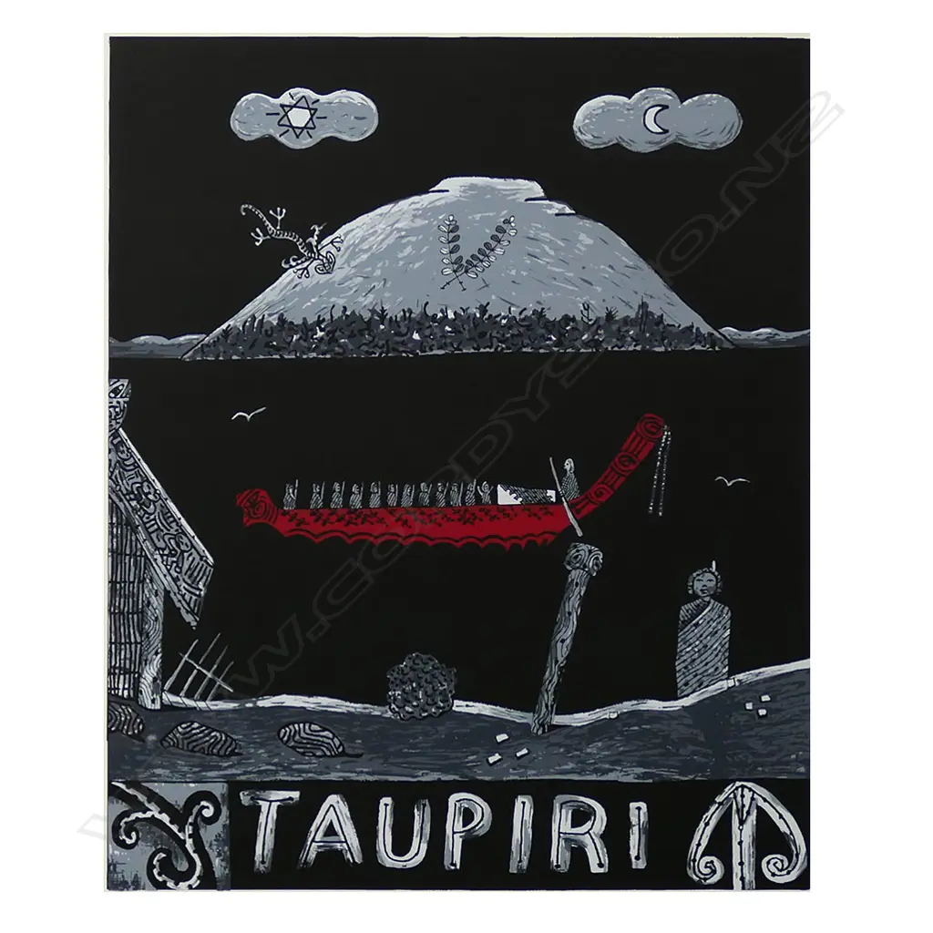 Alan Taylor (NZ 1933-2016) 'Te Atairangikaahu' (Taupiri), Image 1++