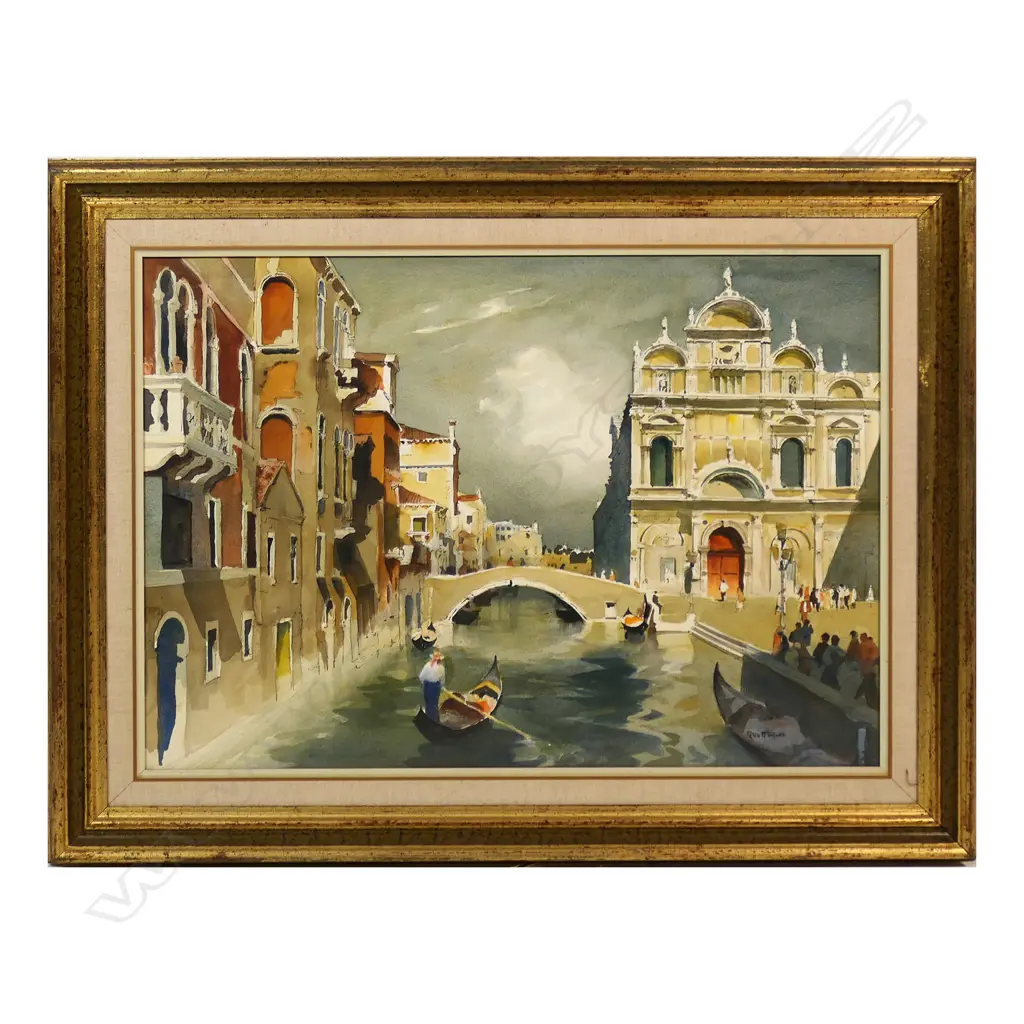 Peter McIntyre (NZ 1910-1995) 'The Scuola Grande Di San Marco', Image 1++