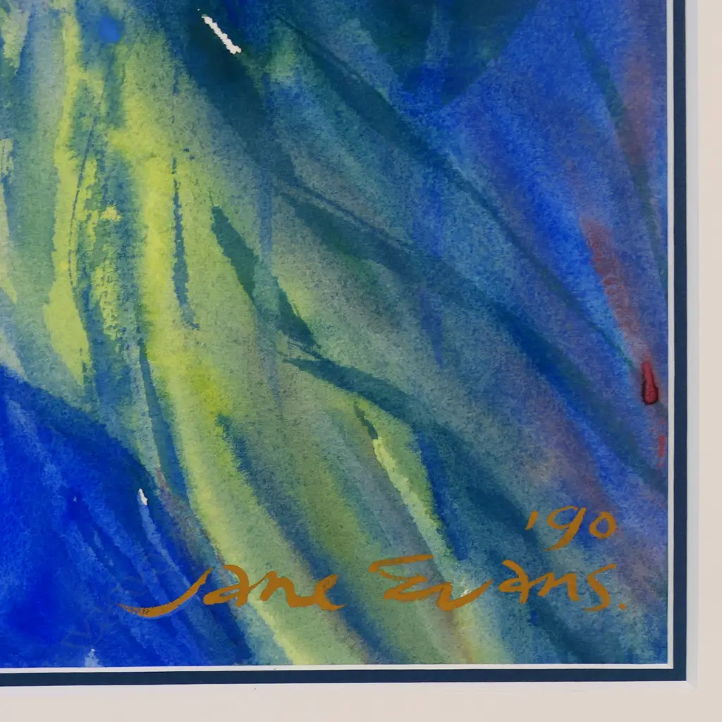 Jane Evans (NZ 1946-2012) 'Floral Abstract', Image 1++