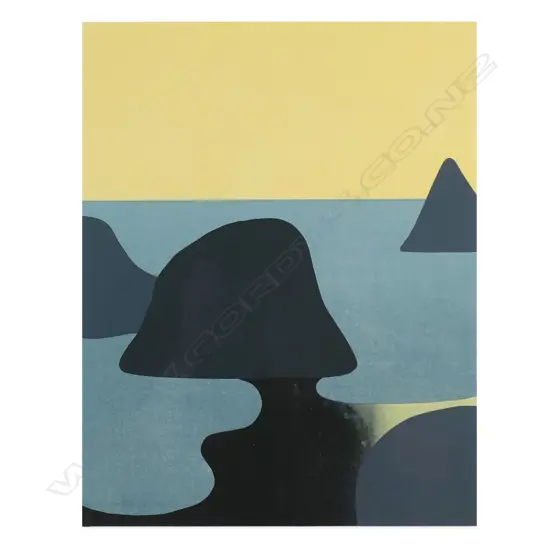 Michael Smither (NZ 1939-) 'Back Beach',