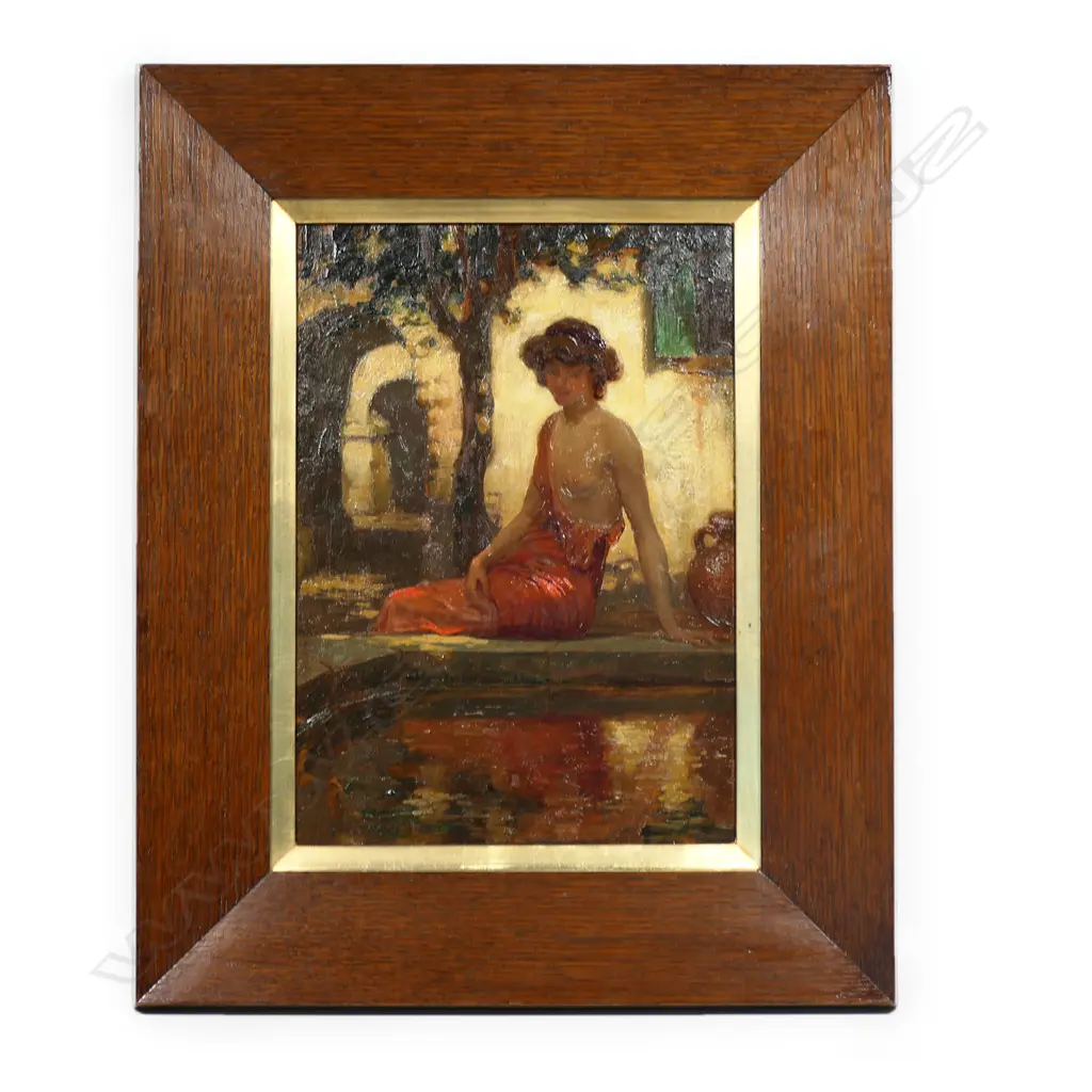 19thC artist unknown 'Reflections', Image 1++