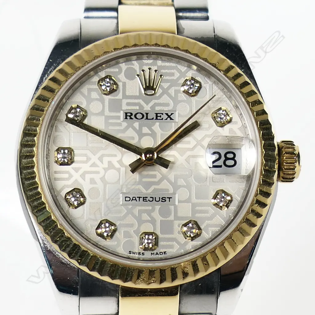 Rolex Datejust 31mm in oyster steel and gold, Image 1++