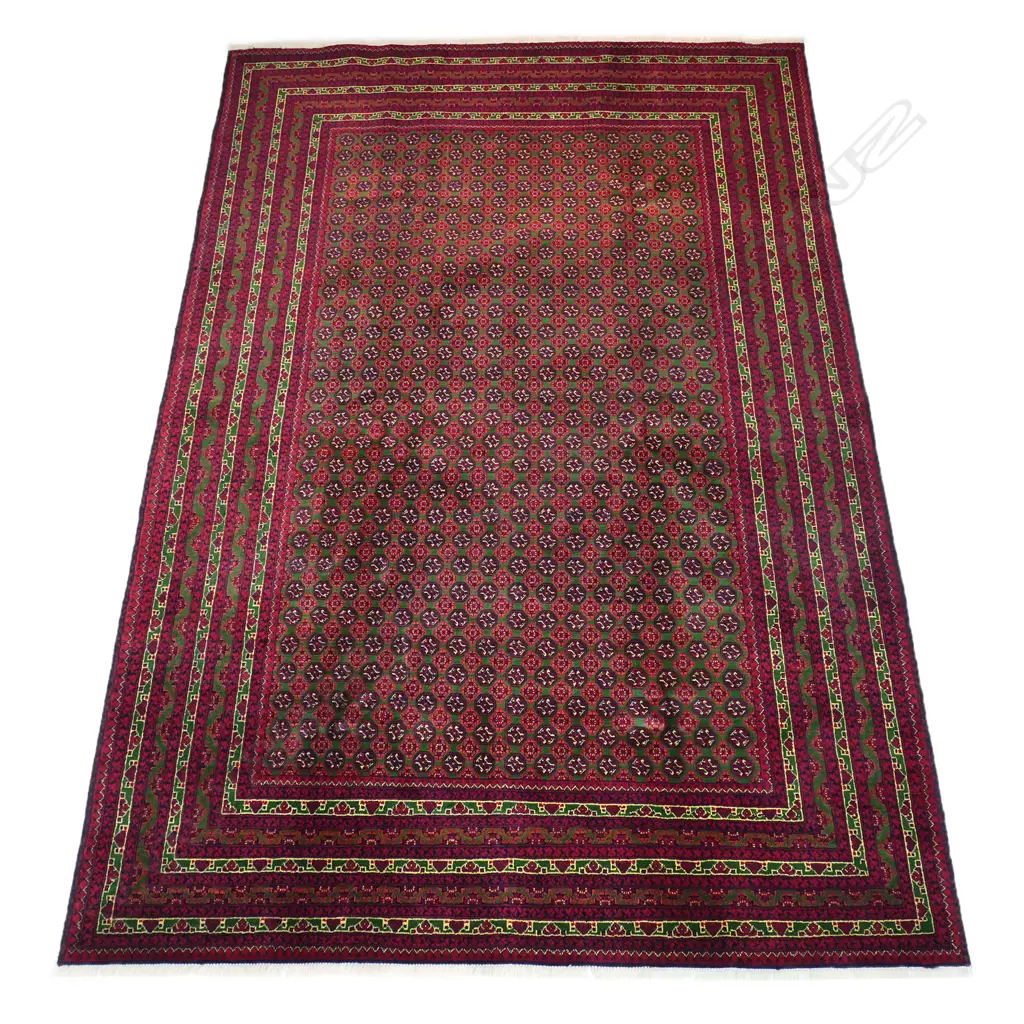A fine hand-knotted Turkman carpet, Image 1++