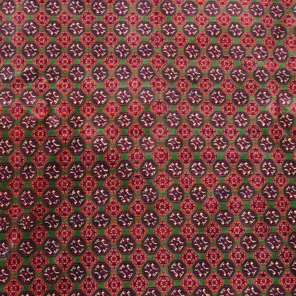 A fine hand-knotted Turkman carpet, Image 1++