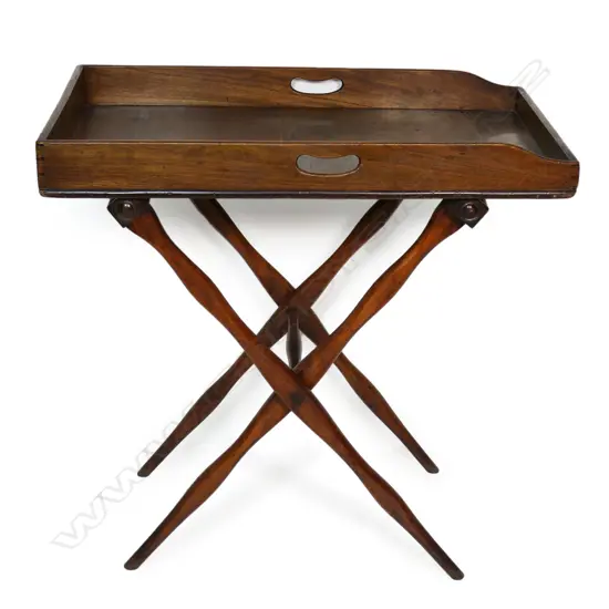 An early 1900s oak butlers tray,