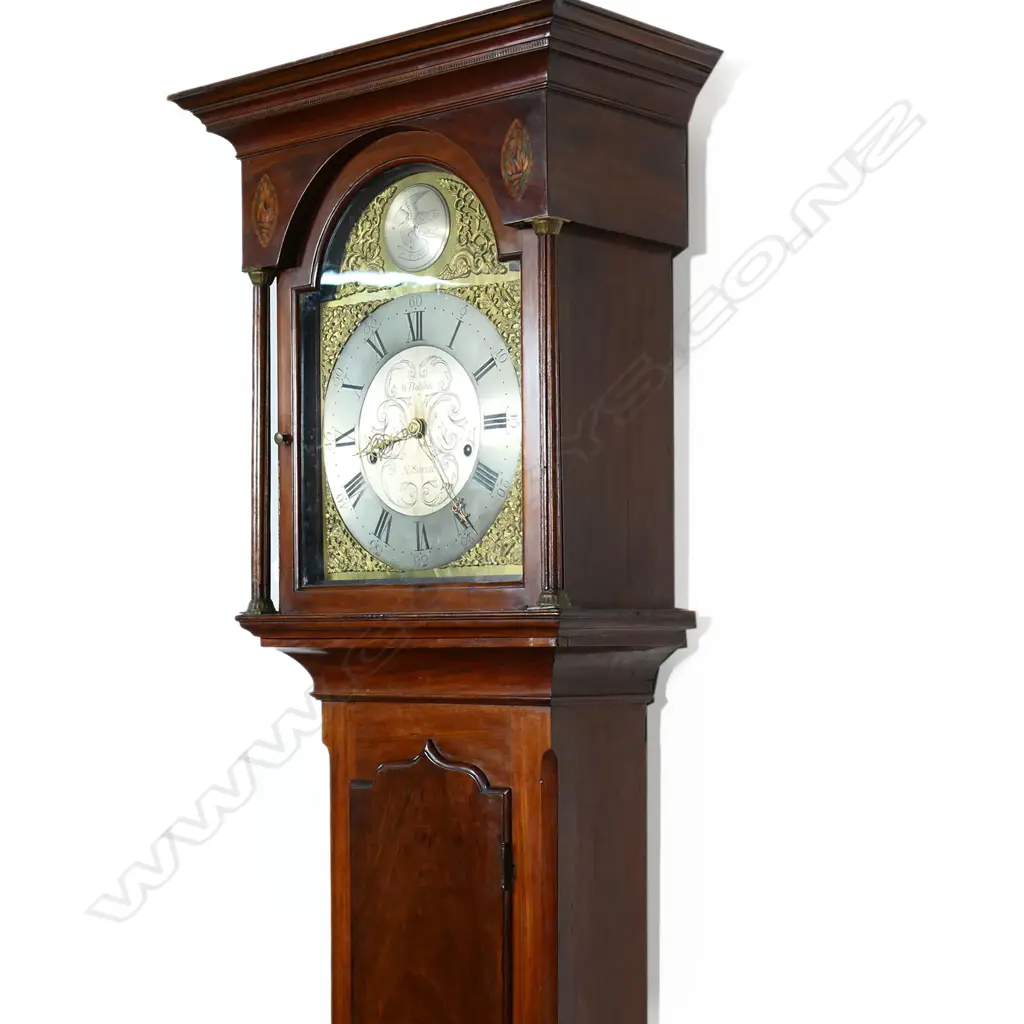 A Georgian mahogany long case clock, Image 1++