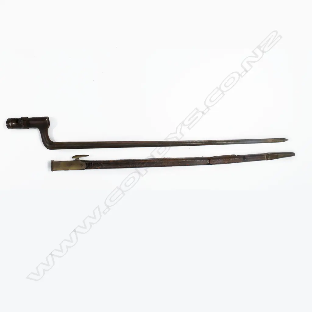 An Australian colonial issue .577/450 Enfield Martini-Henry Rifle MkIII and bayonet Image 1++