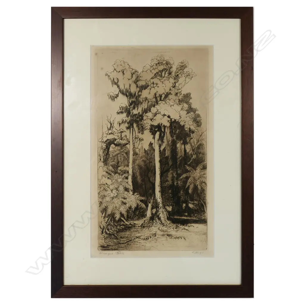 A Trevor Lloyd etching, Image 1++