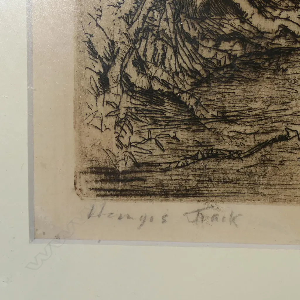 A Trevor Lloyd etching, Image 1++