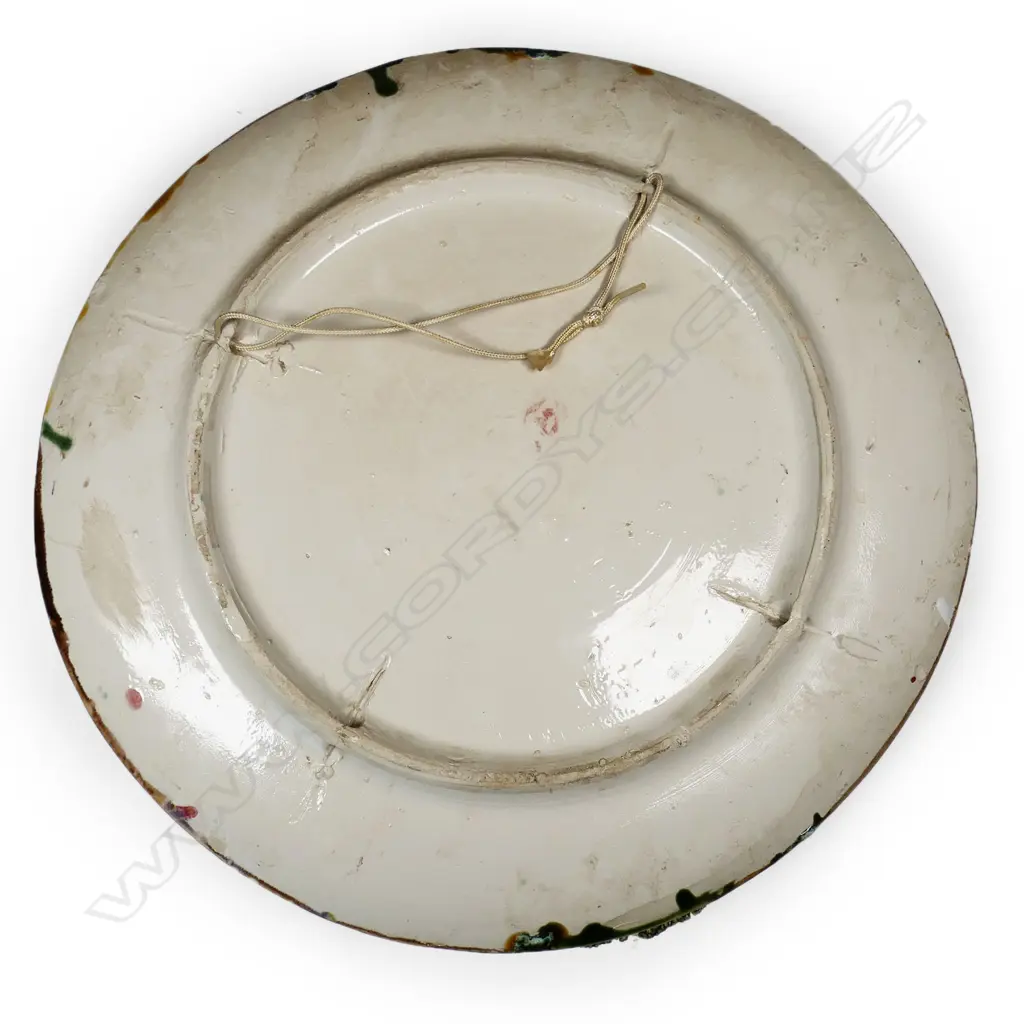 A Palissy style majolica charger, Image 1++