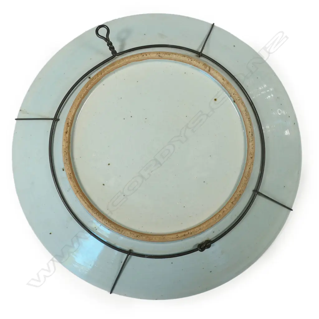 A 19thC Chinese Canton famille rose enamelled charger, Image 1++