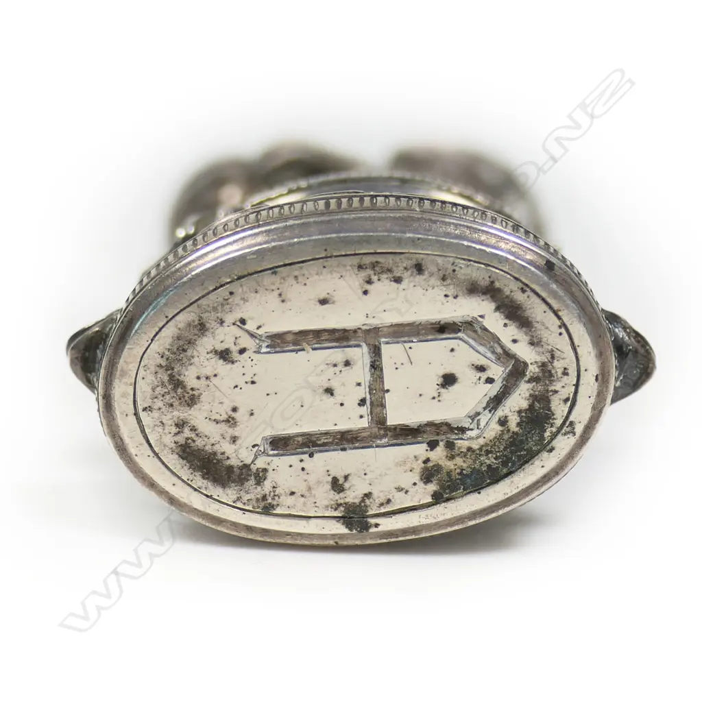 A 19thC fancy silver seal, Image 1++