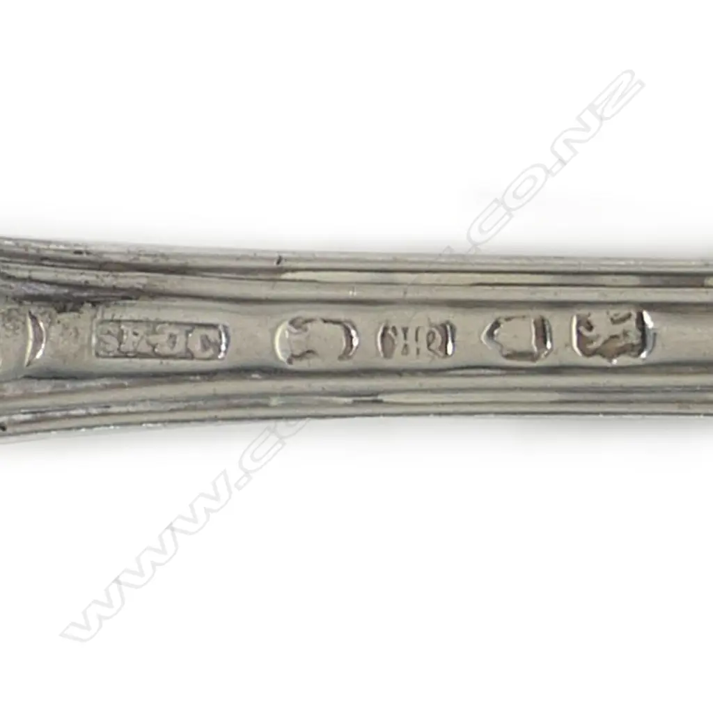 A part set of Victorian silver cutlery, Image 1++