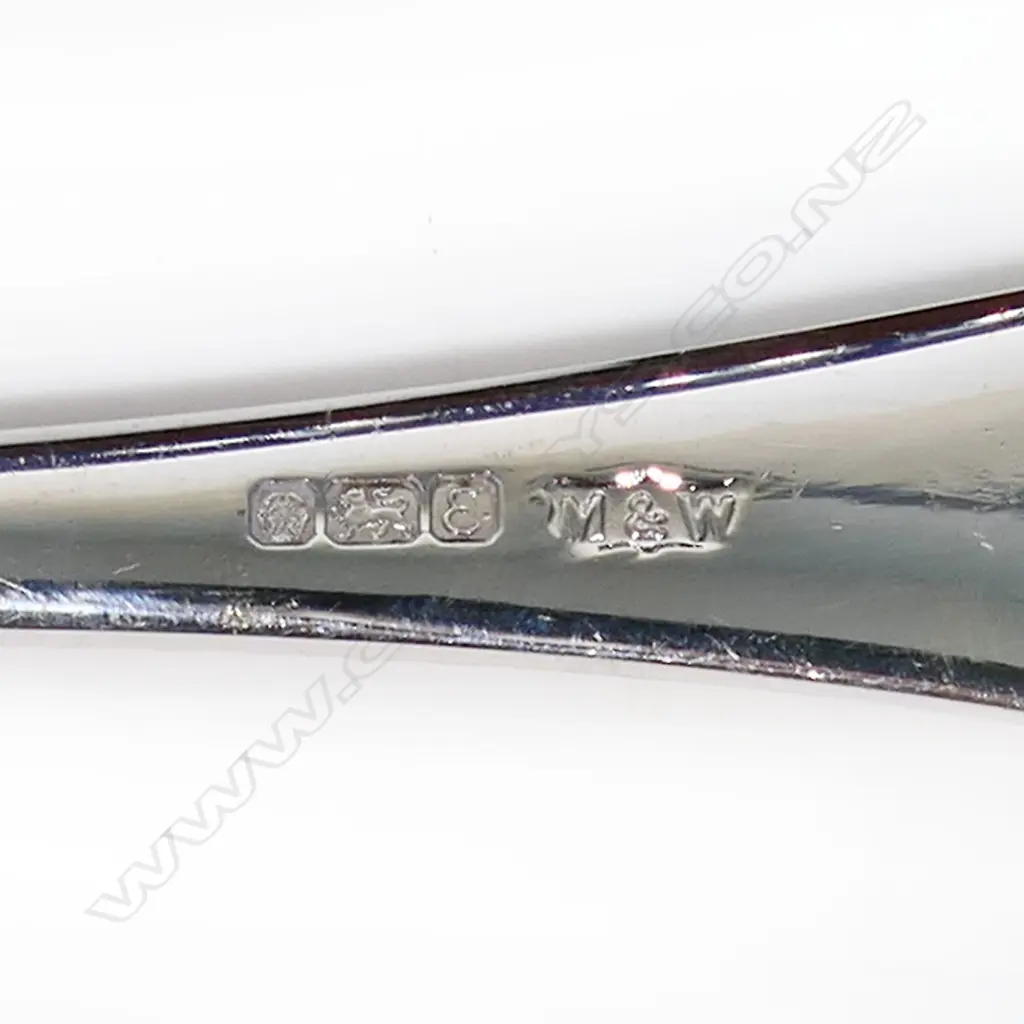 A modern quality silver Mappin & Webb Ltd. six place cutlery canteen, Image 1++