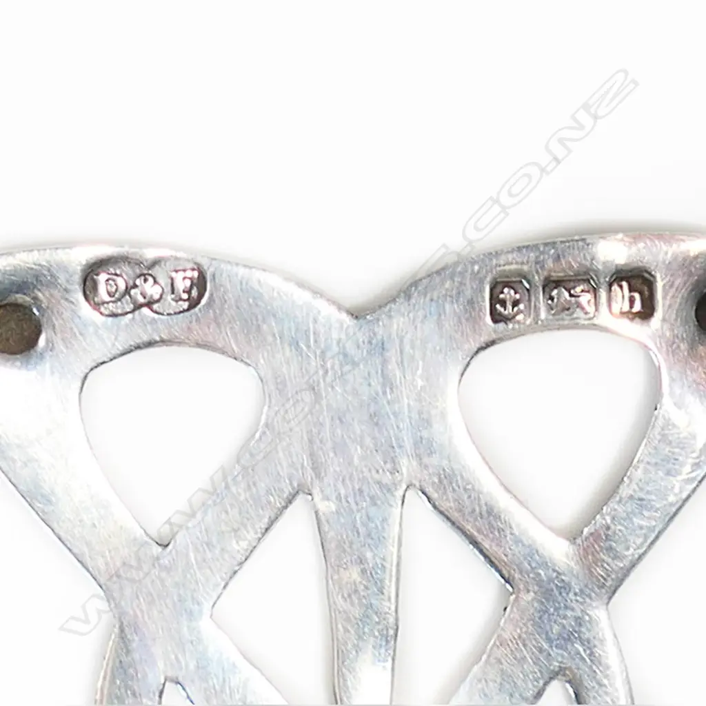 An Edwardian Art Nouveau silver caddy spoon, Image 1++