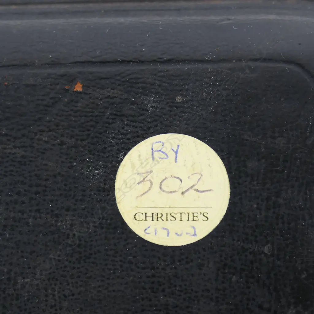 An Edwardian cased set of silver and porcelain coffee zarfs and liquor cups, Image 1++