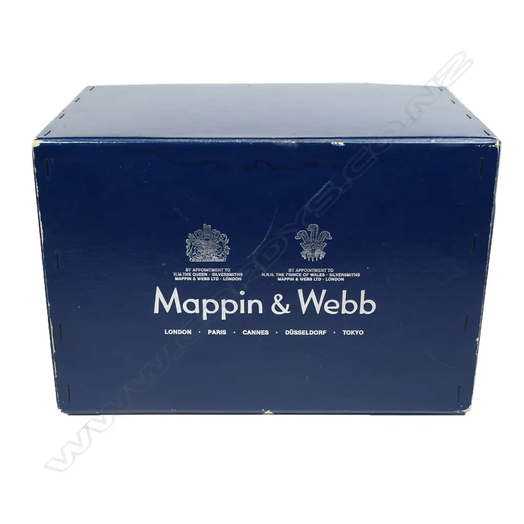 A modern quality silver Mappin & Webb Ltd. four piece tea and coffee service, Image 1++