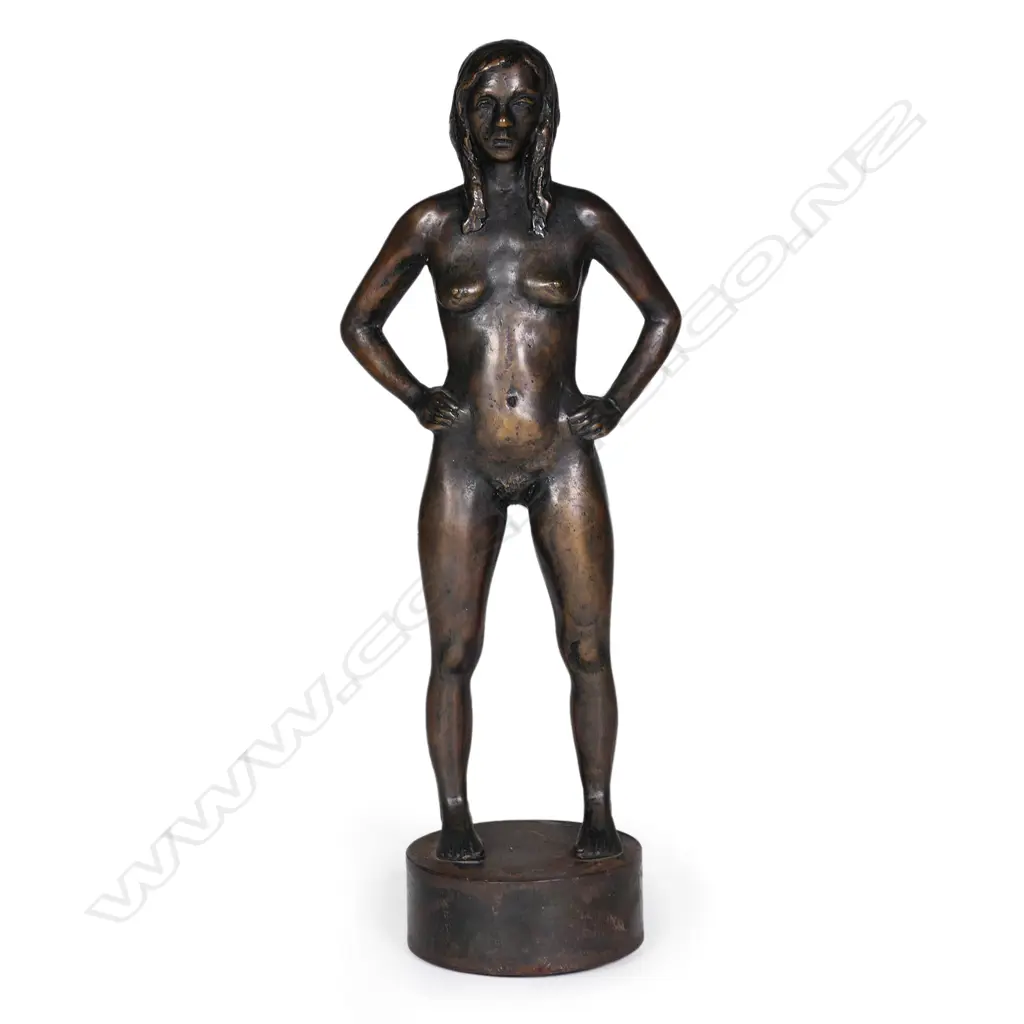 David Furness cast bronze 'Female figure study' Image 1++