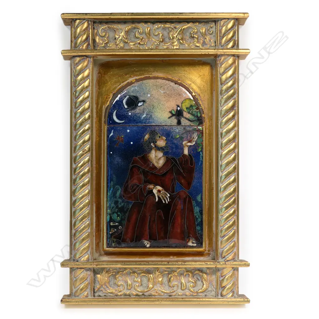 Mary Barker (NZ 1939-) St Francis of Assisi, Image 1++