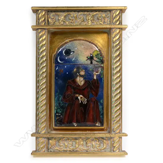 Mary Barker (NZ 1939-) St Francis of Assisi,