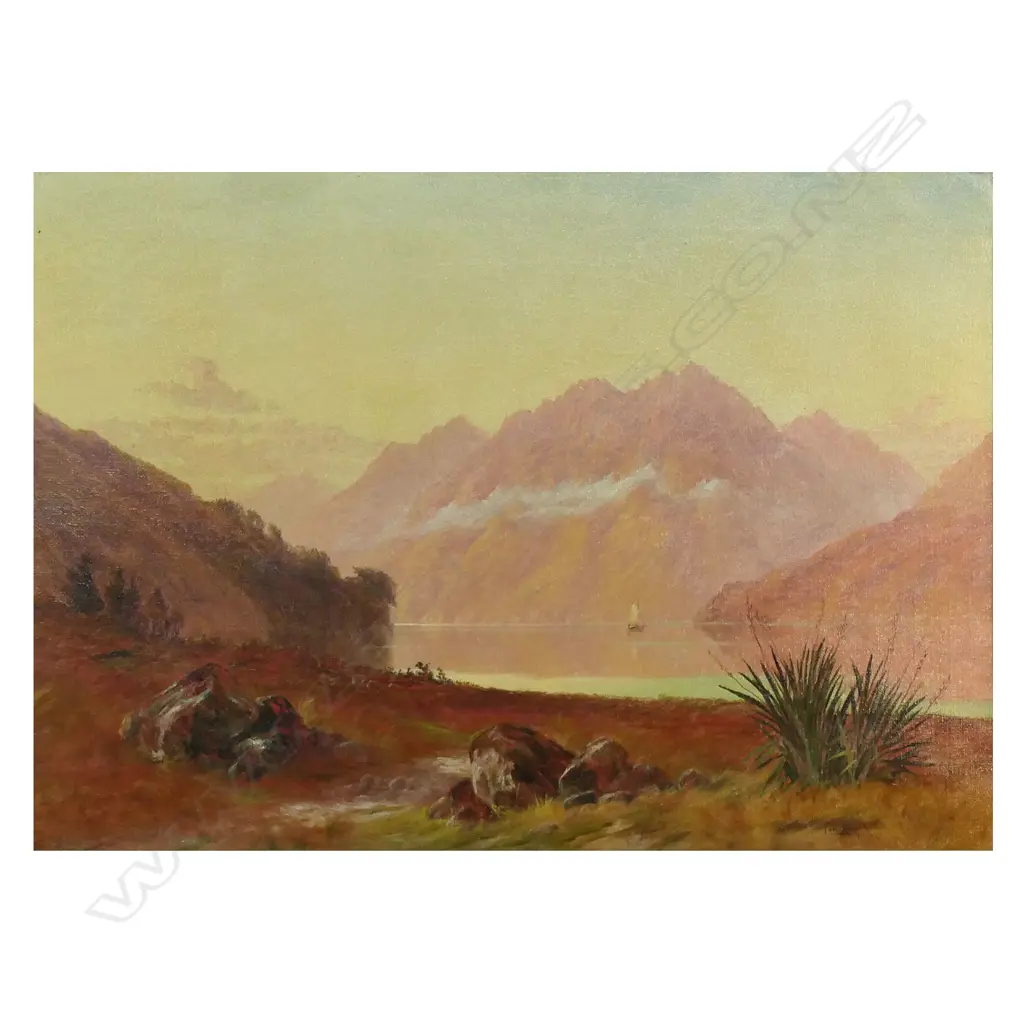 Laurence William Wilson (1850-1912) 'Lake Hawea', Image 1++