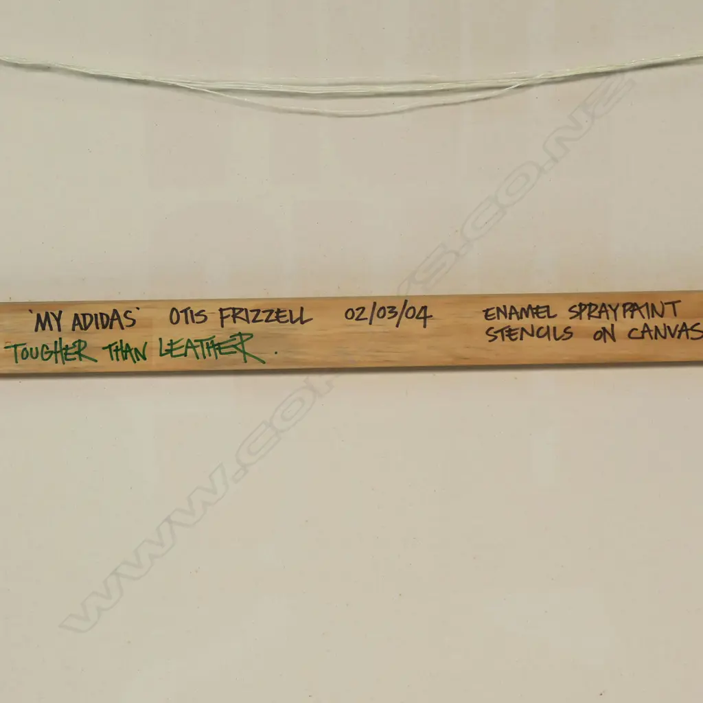 Otis Frizzell (NZ 1971 -) 'MY ADIDAS' Image 1++