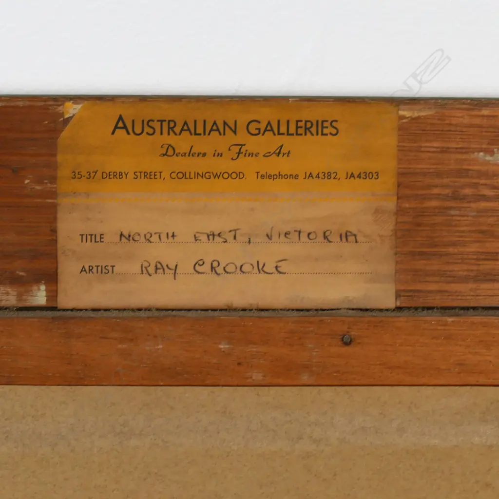 Ray Austin Crooke (1922-2015) 'North East Victoria', Image 1++