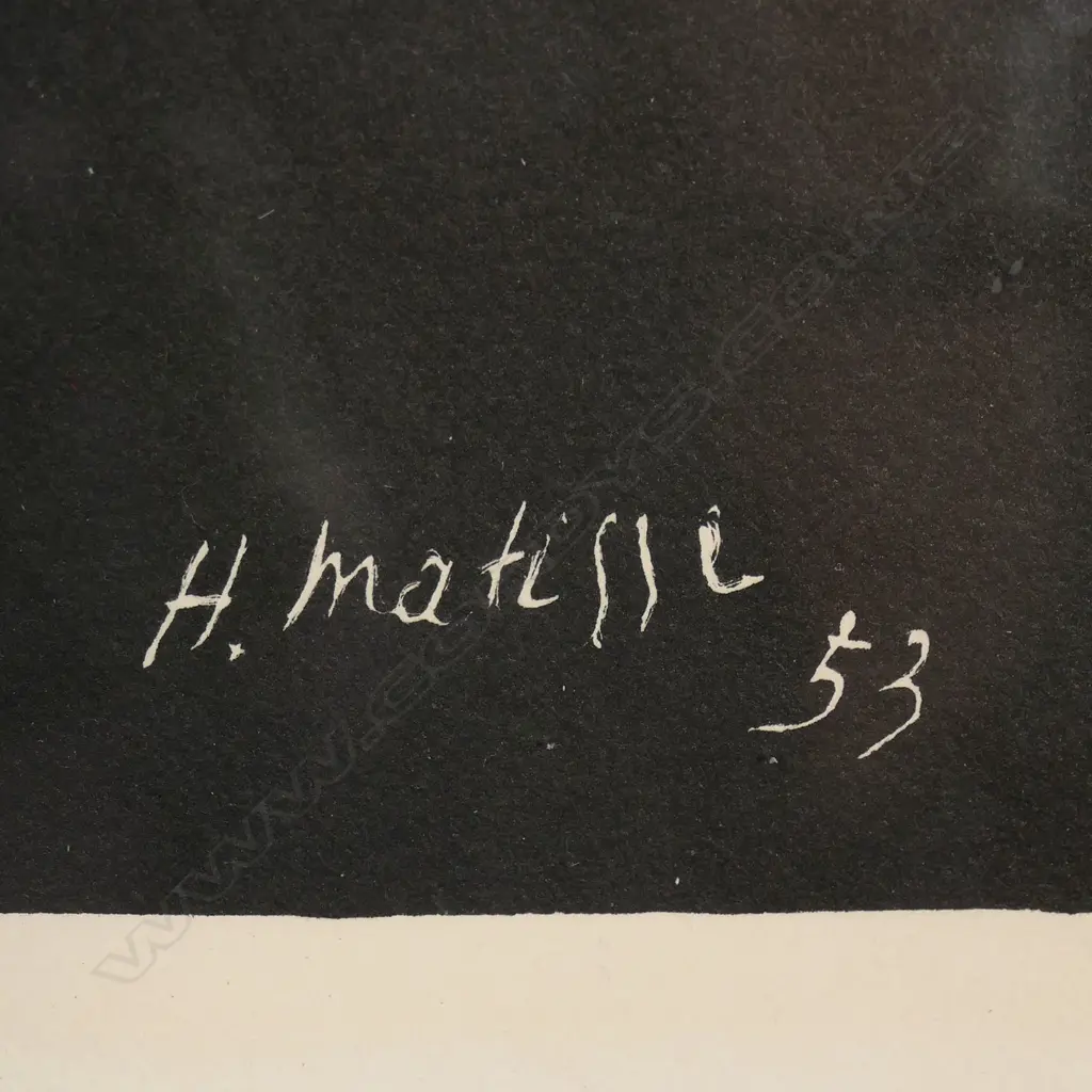Henri Matisse (1869-1954) 'Fiore o Alga verde', Image 1++