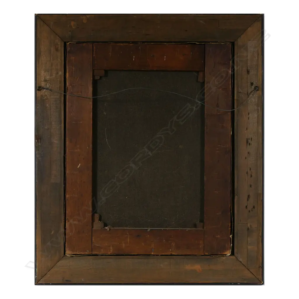 19thC artist unknown 'Lovers with Pet Fawn', Image 1++