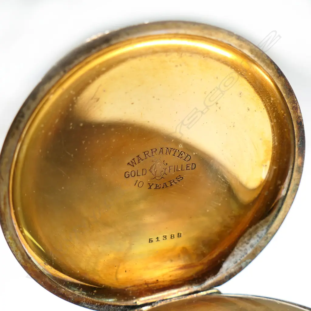 An early 20thC quarter repeater hunter pocket watch, Image 1++