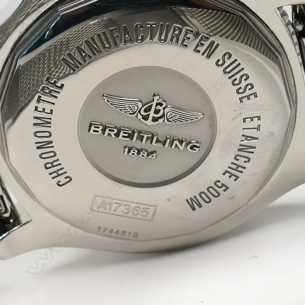 A Breitling Superocean chronograph automatic day date men's wristwatch, Image 1++