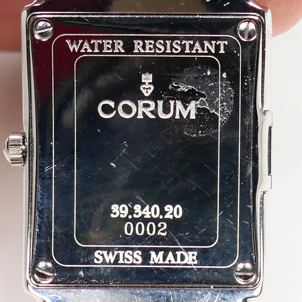 A gent's unique Swiss Corum prototype wristwatch, Image 1++
