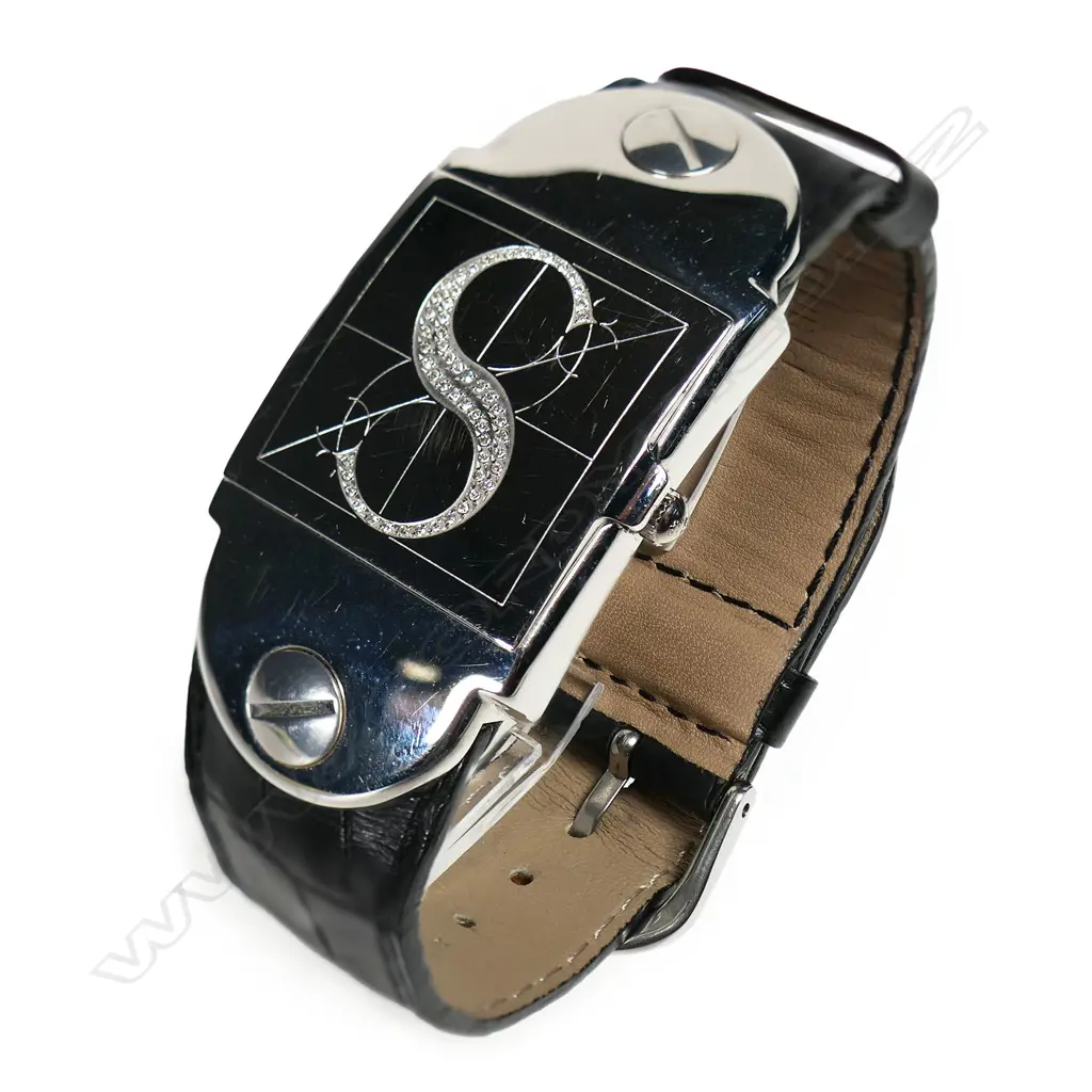 A gent's unique Swiss Corum prototype wristwatch, Image 1++