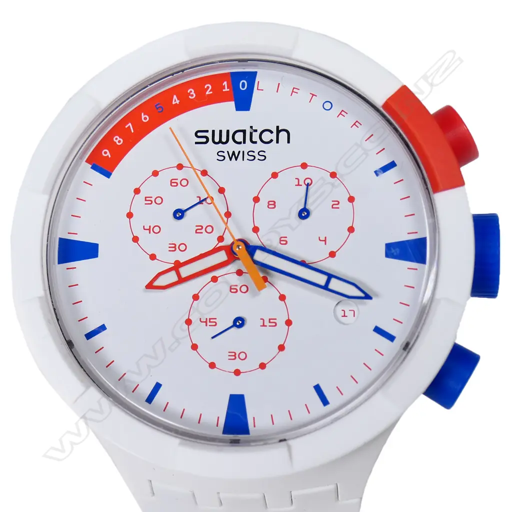 An exceptionally rare Swatch Nasa Extravehicular Chrono wristwatch, Image 1++