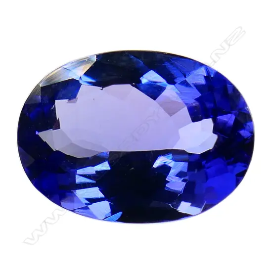A 5.09ct unset Tanzanite,