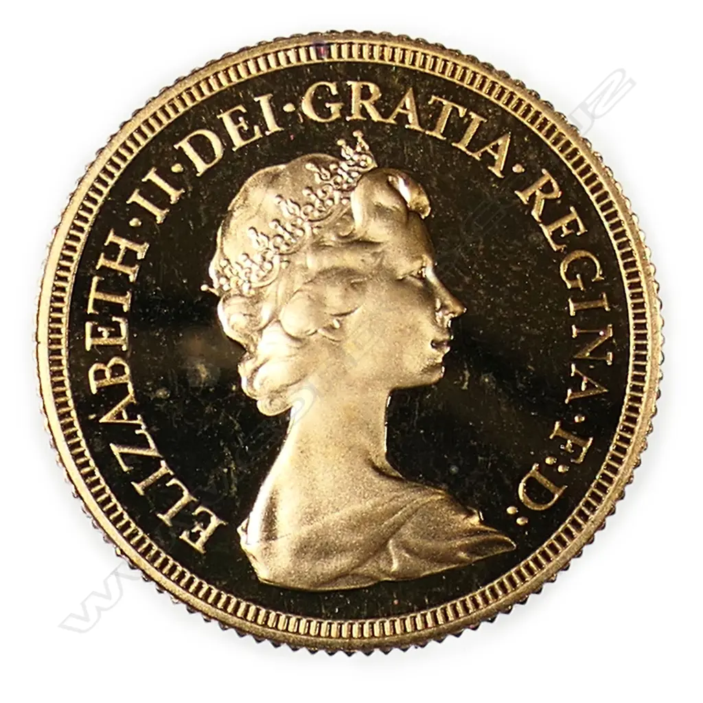 A 1979 gold full sovereign proof gold coin, Image 1++