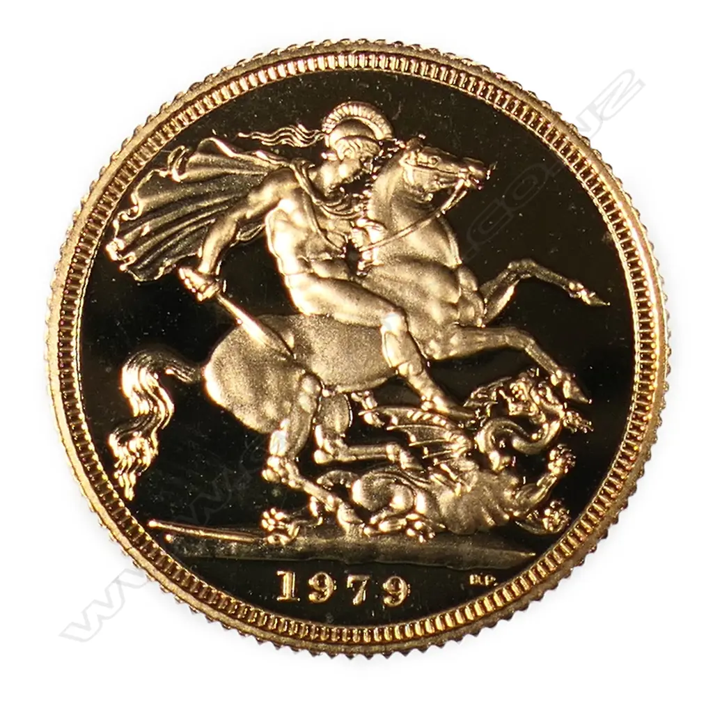 A 1979 gold full sovereign proof gold coin, Image 1++