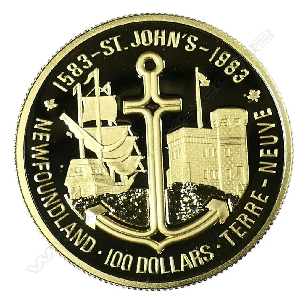 A Canadian 22ct gold $100 coin, Image 1++