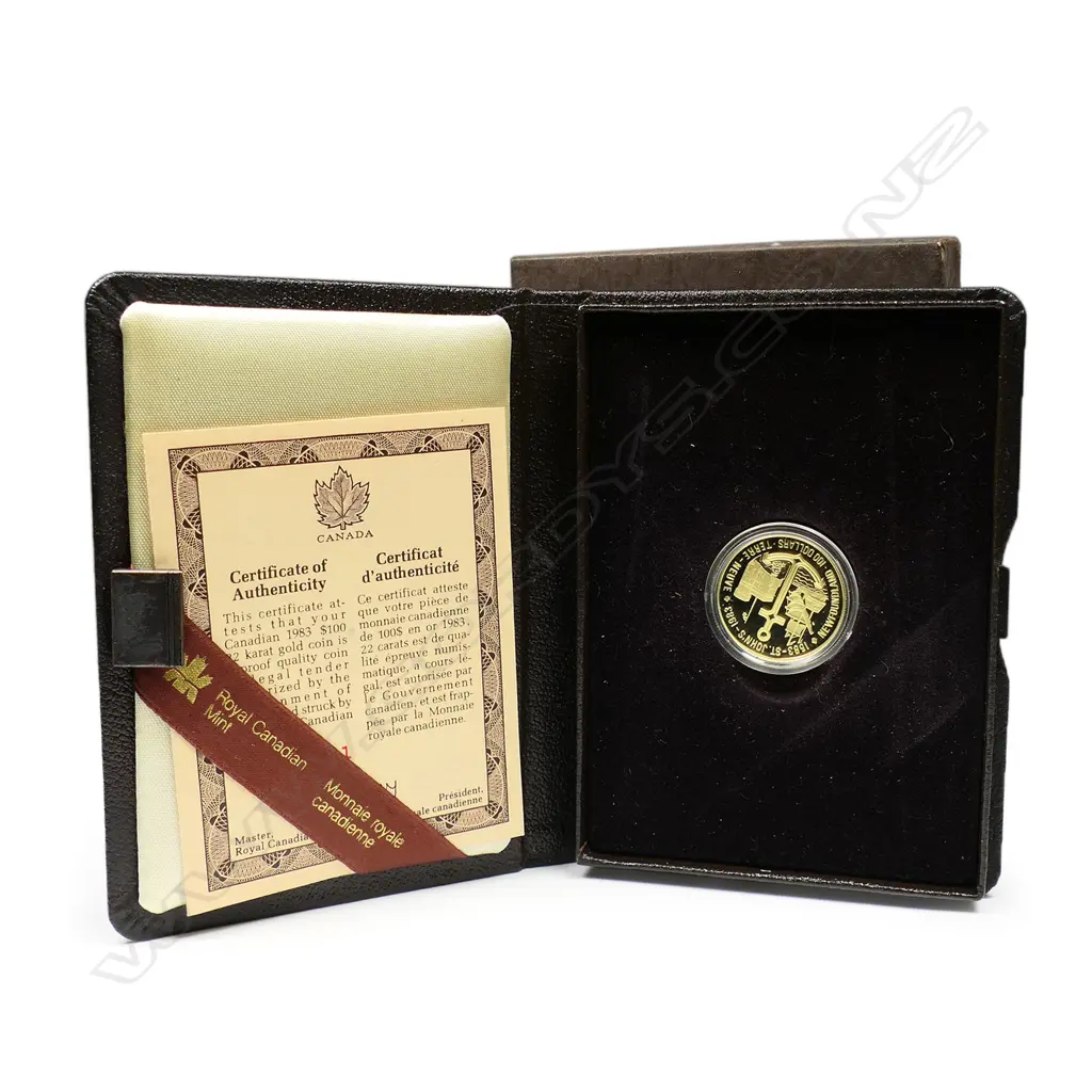 A Canadian 22ct gold $100 coin, Image 1++