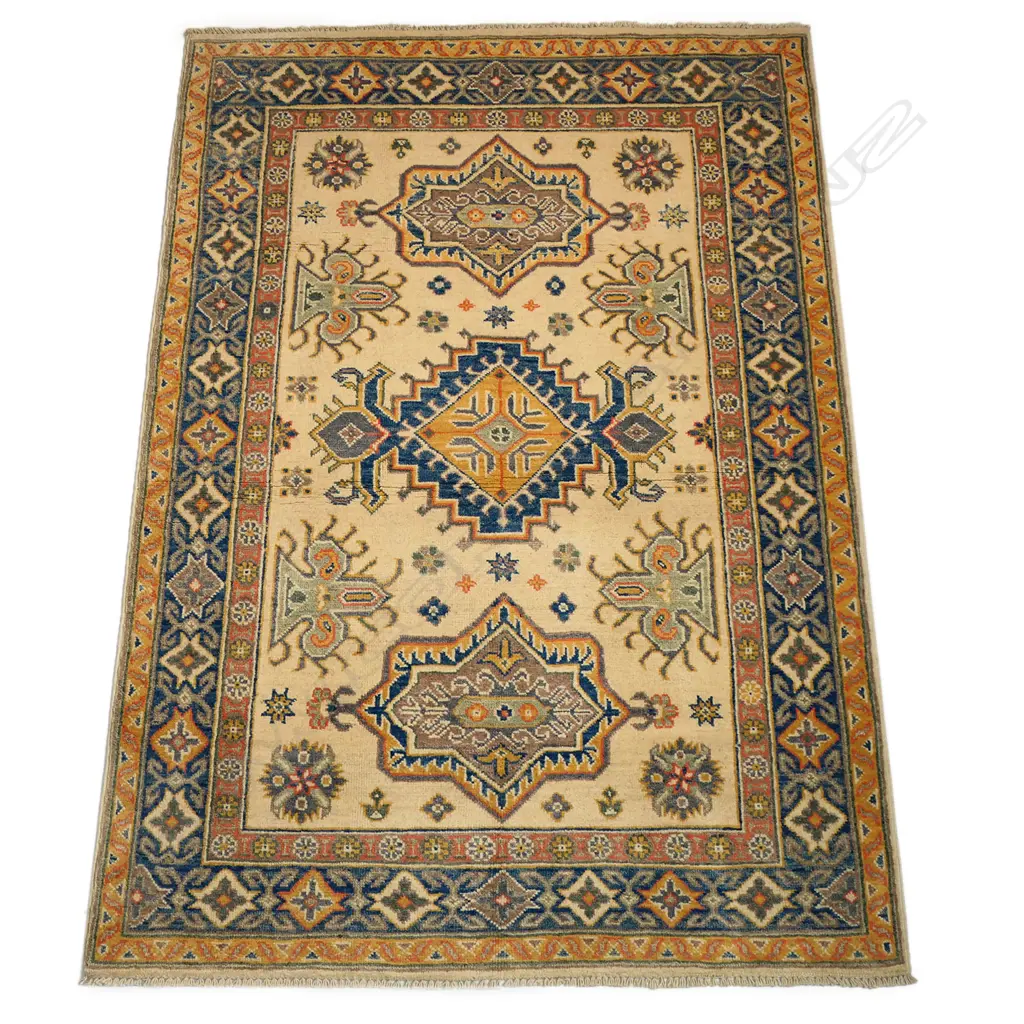 A hand-knotted Kazak rug, Image 1++